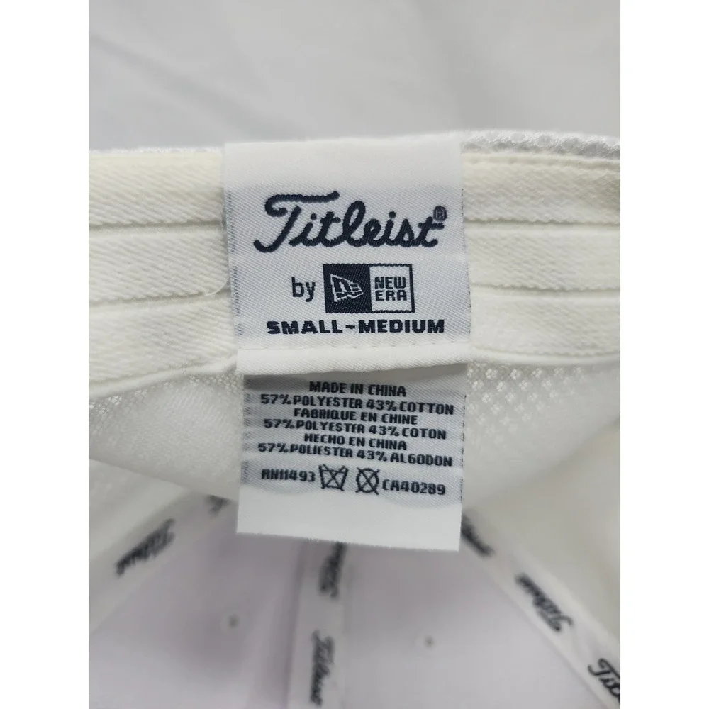FootJoy Titleist ProV 1 Blue Lettering Mesh Golf Hat